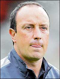Chelsea manager Rafael Benitez