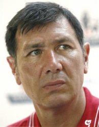 Fulham manager Lawrie Sanchez