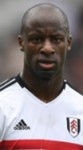 Fulham striker Sone Aluko 
