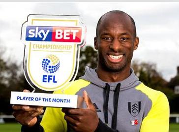 Fulham striker Sone Aluko 
