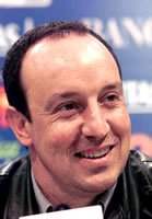 Liverpool boss Rafael Benitez 