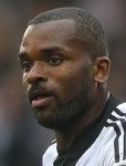 Fulham striker Darren Bent
