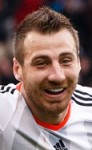 Fulham defender Nikolay Bodurov