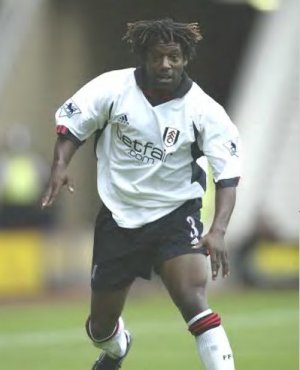 Fulham defender Rufus Brevett