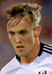  Fulham midfielder Lasse Vigen Christensen