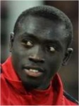  Freiburg striker Demba Cisse