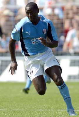 Fulham striker Andrew Cole