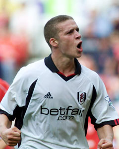 Fulham midfielder Sean Davis
