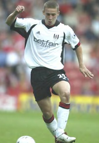 Fulham midfielder Sean Davis
