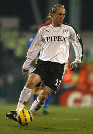 Fulham midfielder Simon Elliott