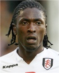Fulham midfielder Dickson Etuhu