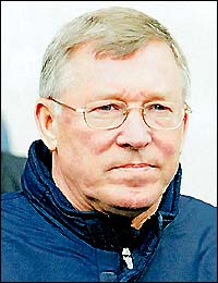 Man Utd manager Alex Ferguson