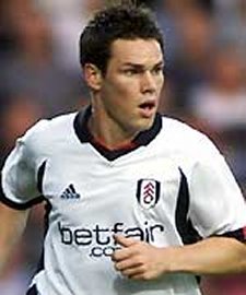 Fulham defender Steve Finnan