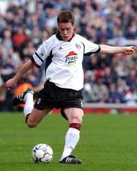 Fulham defender Chris Coleman