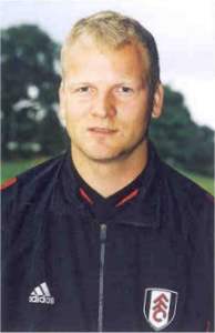 Fulham manager Gaute Haugenes