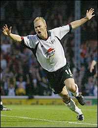 Fulham midfield Bjarne Goldbaek