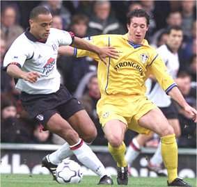Fulham defender Alain Goma
