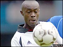 Fulham striker Elvis Hammond