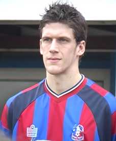 Fulham defender Mark Hudson