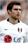 Fulham defender Aaron Hughes