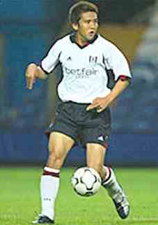 Fulham midfielder Junichi Inamoto