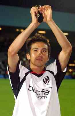 Fulham midfielder Junichi Inamoto