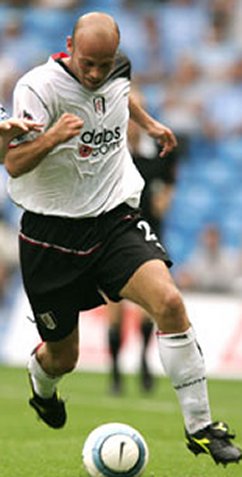 Fulham midfielder Claus Jensen