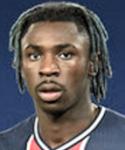 Striker Moise Kean