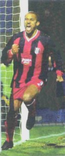 Fulham Striker Steve Marlet