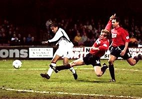Fulham Striker Steve Marlet