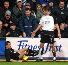 Fulham striker Brian McBride