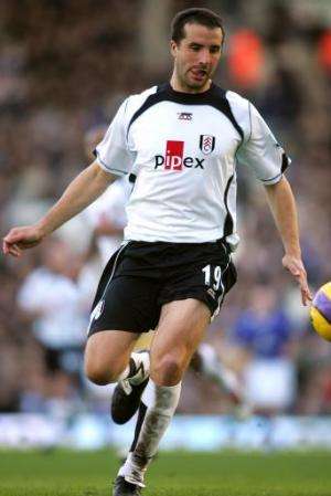 Fulham defender Ian Pearce