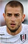 Fulham striker Mladen Petric