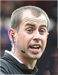 Referee Peter Bankes