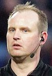 Referee Mark Brown