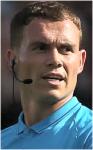 Referee Jarred Gillett