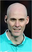 Referee Kevin Johnson (Somerset)