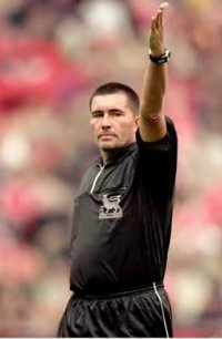 Premiership referee Jeff Winter