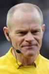 Referee Andy Woolmer (Northamptonshire)