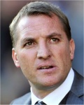 Leicester City coach Brendan Rodgers 
