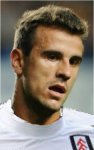 Fulham striker Orlando Sa 