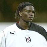 Fulham striker Louis Saha
