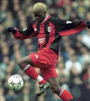 Fulhamstriker Louis Saha