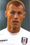 Fulham midfielder Steve Sidwell