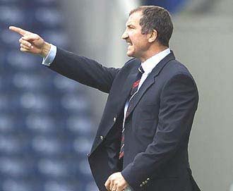 Newcastle manager Graeme Souness