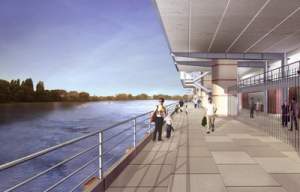 Riverside walk
