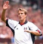 Fulham Latvian International striker Andrejs Stolcers
