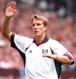 Fulham striker Andrejs Stolcers