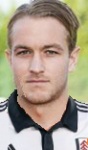Fulham striker Adam Taggart