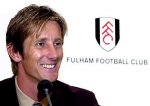 Fulham goalkeeper Edwin van der Sar